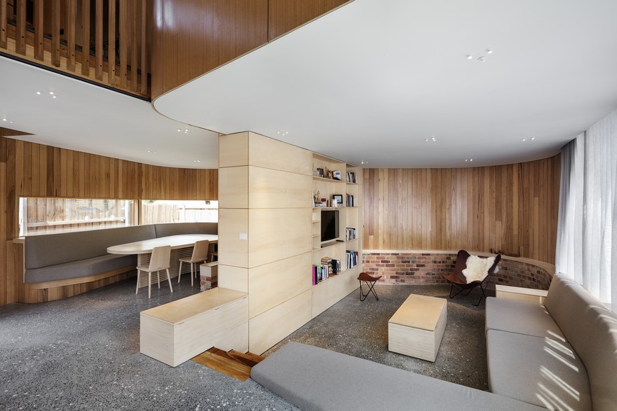 True North House Features a Unconventional Zig-Zag Metal Facade-22