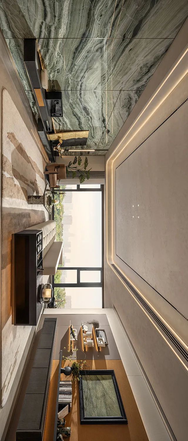 青岛金地华悦样板空间丨中国青岛丨则灵艺术-40