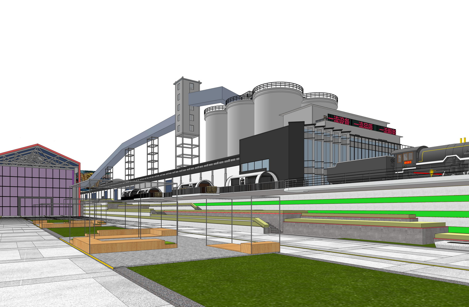 华新水泥厂厂房改造-4