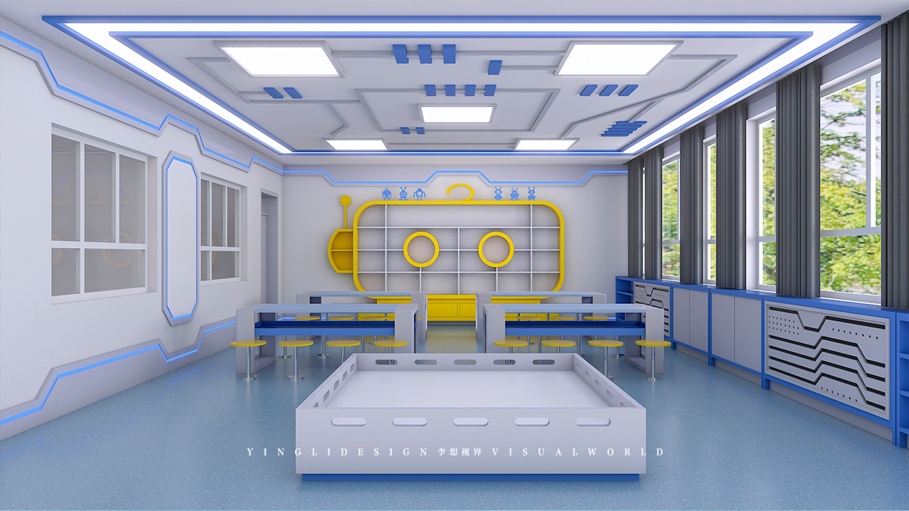 校园专业教室设计-21