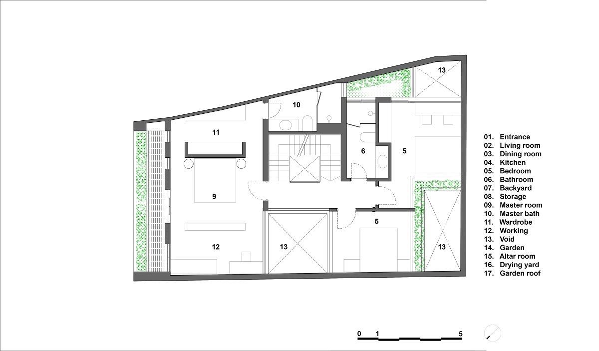 河内老城区绿色住宅设计-4