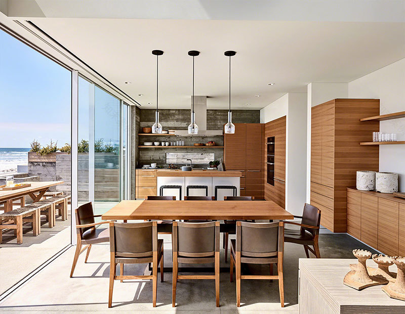 加州现代海景家居,简约设计中的海洋气息-5