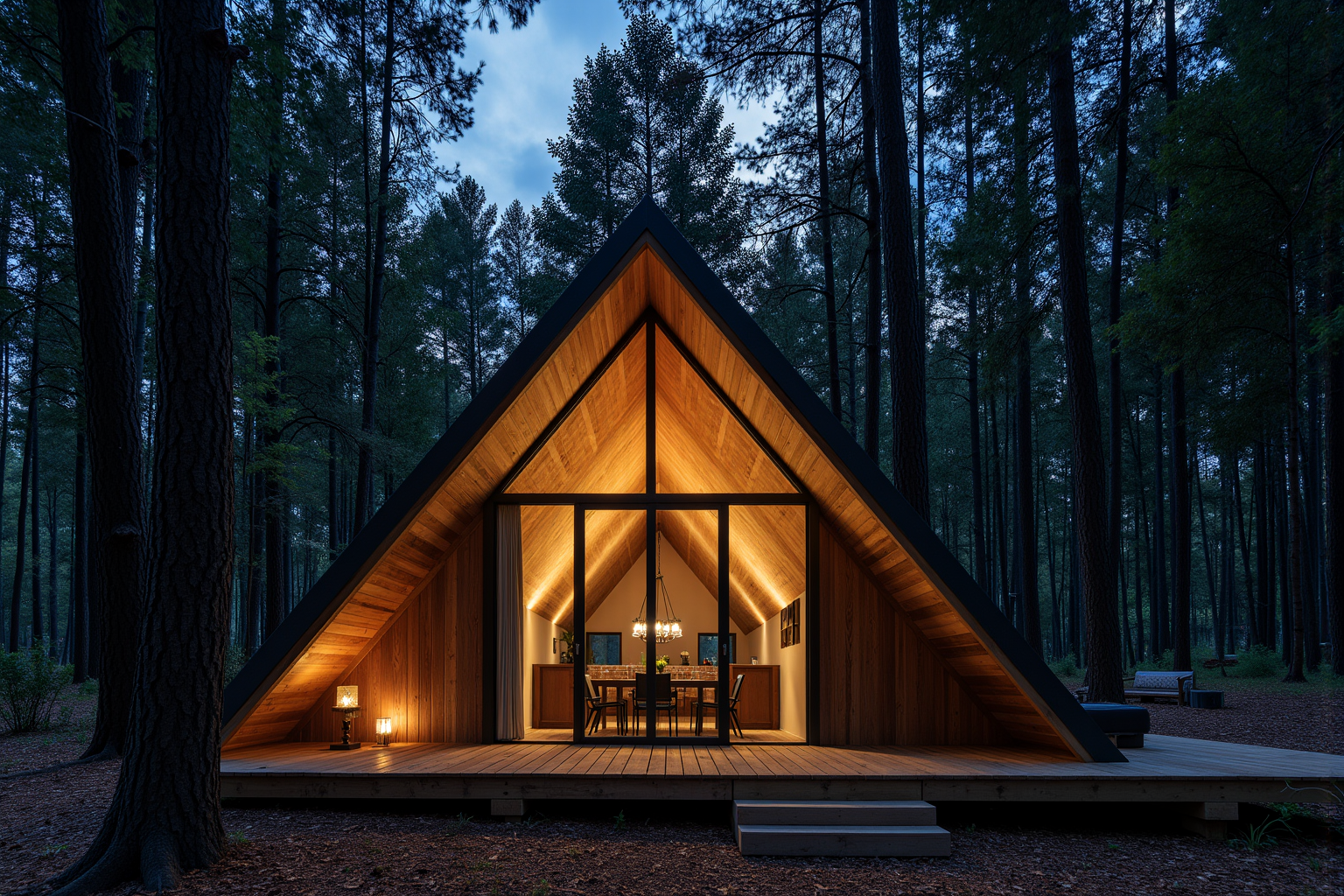 AI创意设计95-三角树屋-8