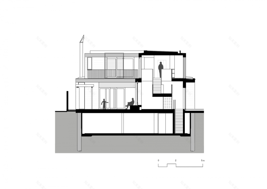 澳大利亚方块住宅丨Porebski Architects-50