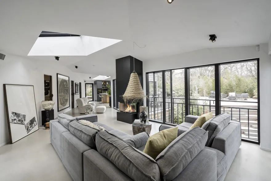 丹麦海滩风格木质别墅 | 厨房岛与舒适生活-1