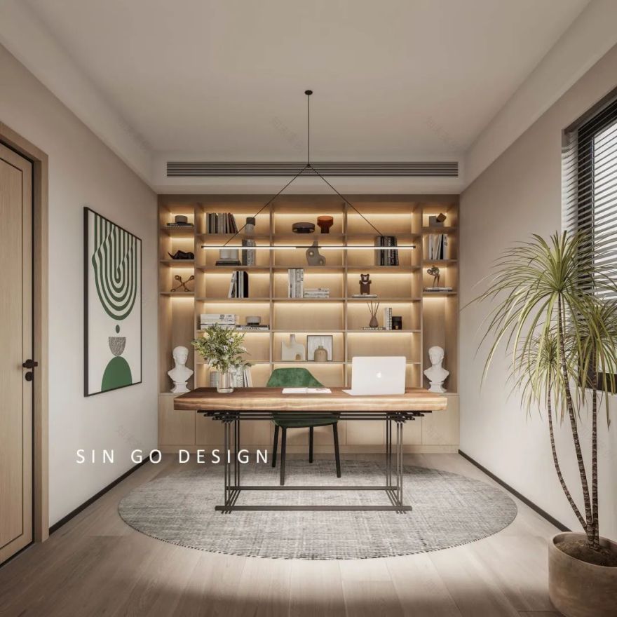 现代简约度假风别墅设计丨中国上海丨星杰国际设计-61