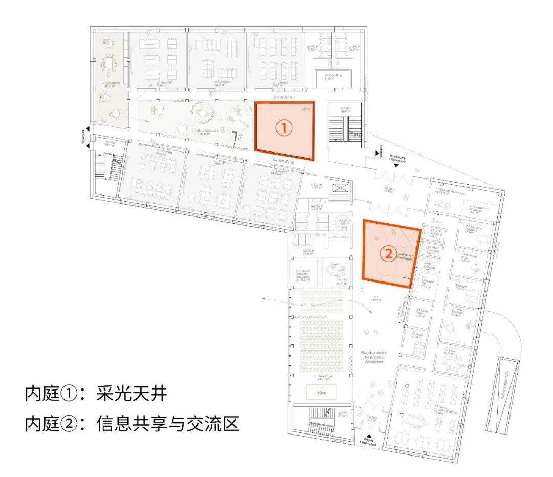 卡塞尔新威廉文理中学丨德国卡塞尔丨盖博建筑设计-17
