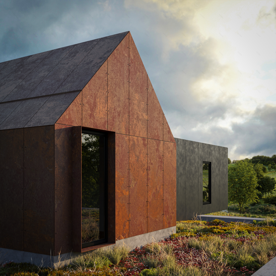 巴罗庄园(注:House在这里翻译为庄园较常见,当然也可能根据具体语境有巴罗住宅巴罗别墅等意思,但按照要求提供一个相对常见通用的翻译) 丨英国丨ID Architecture-9