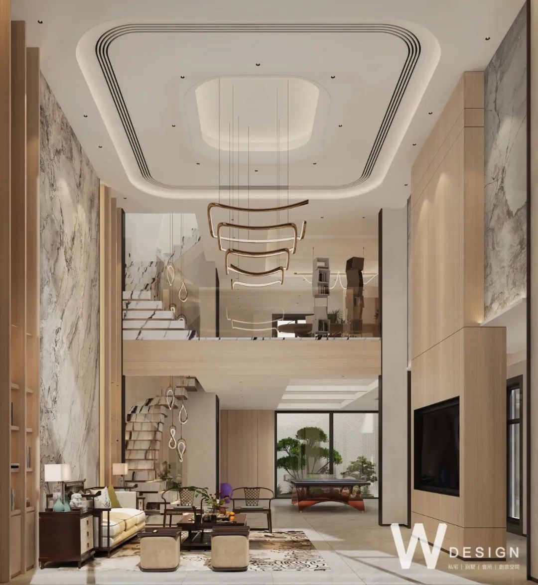 山光影居 · 自然诗意的现代家庭空间丨中国广州丨广州W设计-14