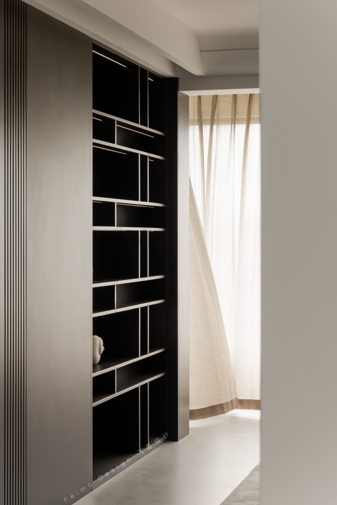 《四季》150㎡极简风大平层设计丨中国合肥丨飞墨设计组-43