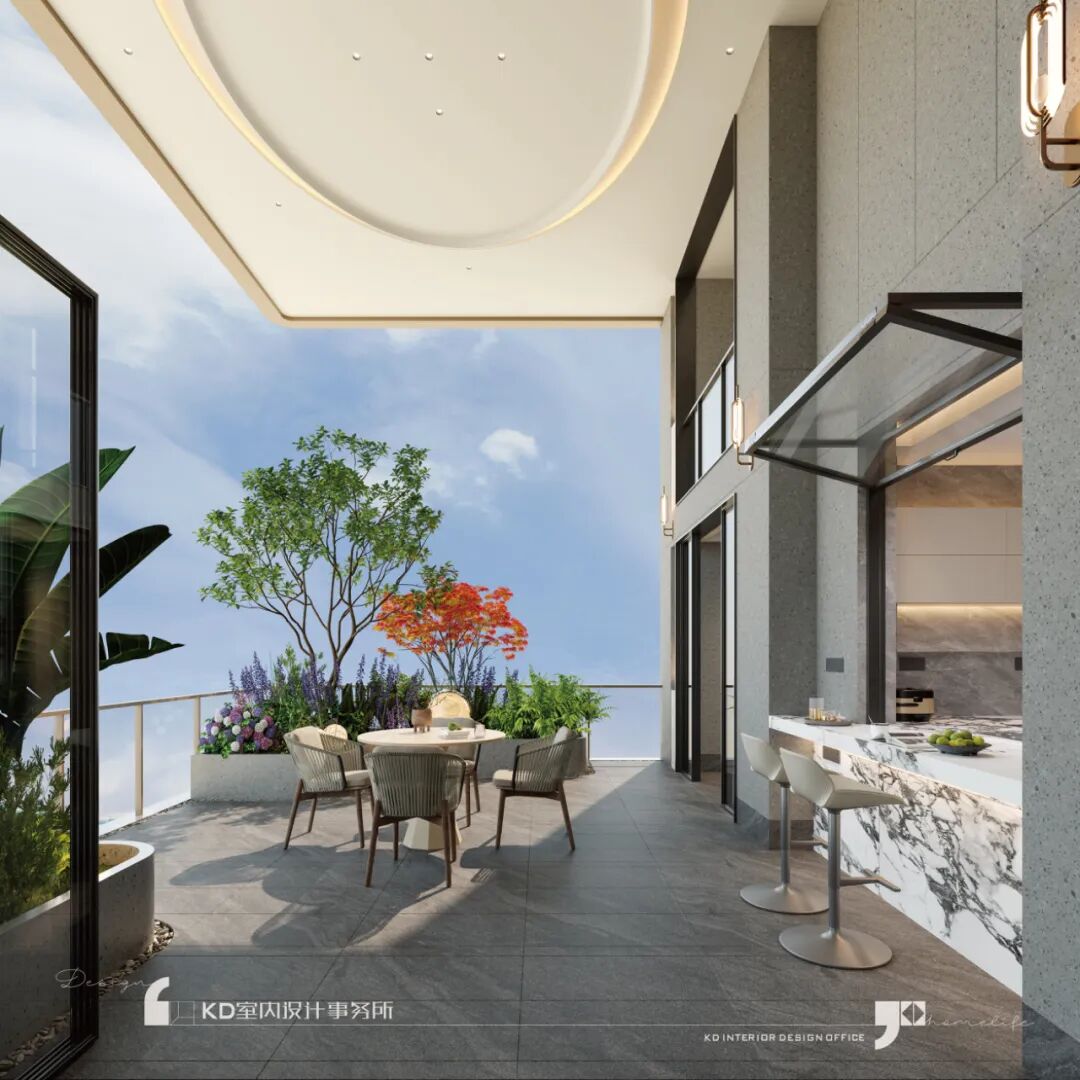 云湖郡206㎡ 极简主义下的克制与温柔丨中国重庆丨KD室内设计事务所-0