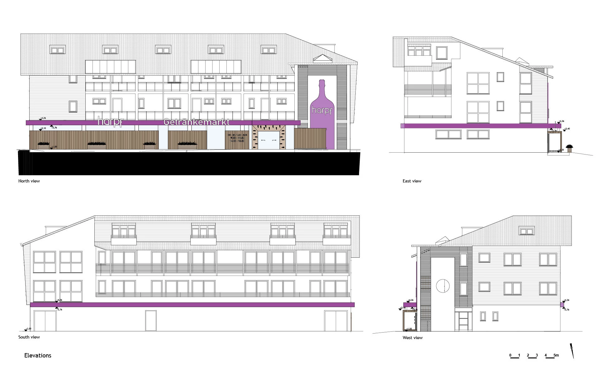 饮料市场竖琴丨monovolume architecture + design-14