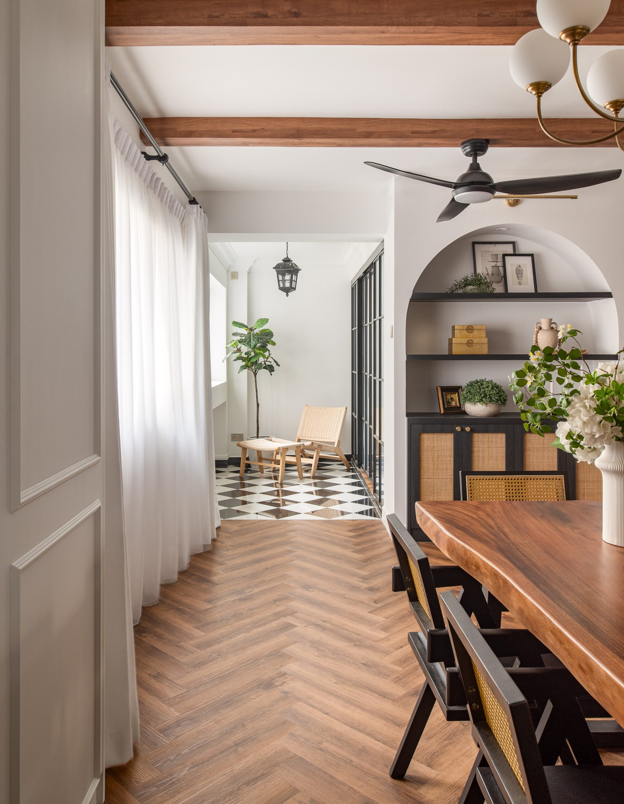 Serangoon North现代殖民风格住宅室内设计丨新加坡丨The Interior Lab-9