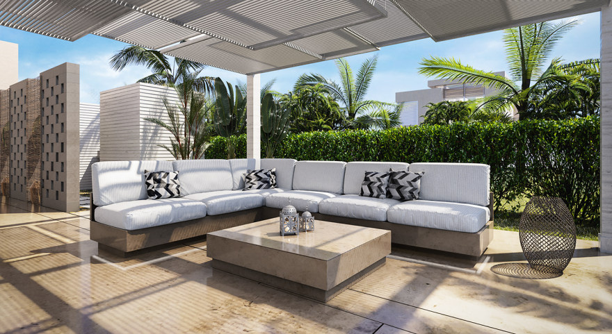 现代简约庭院设计-5