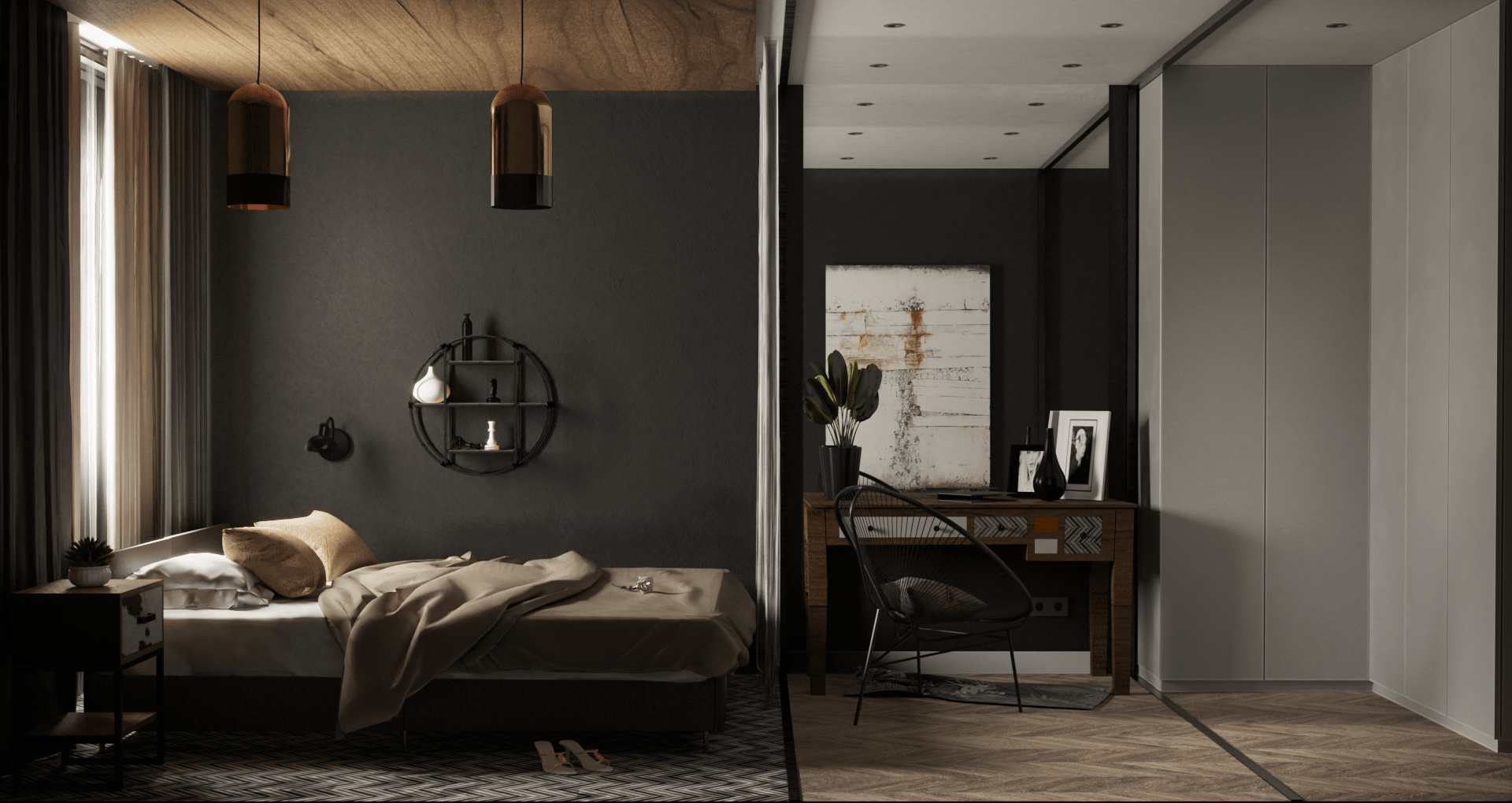 Threeroom apartment 设计与可视化丨Golubev Dmitriy-21