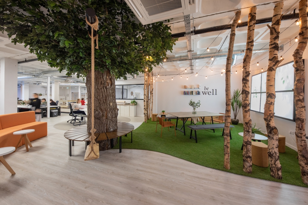 自然与工业风碰撞的西巴恩公司办公室设计丨英国丨Ben Johnson Interiors-14