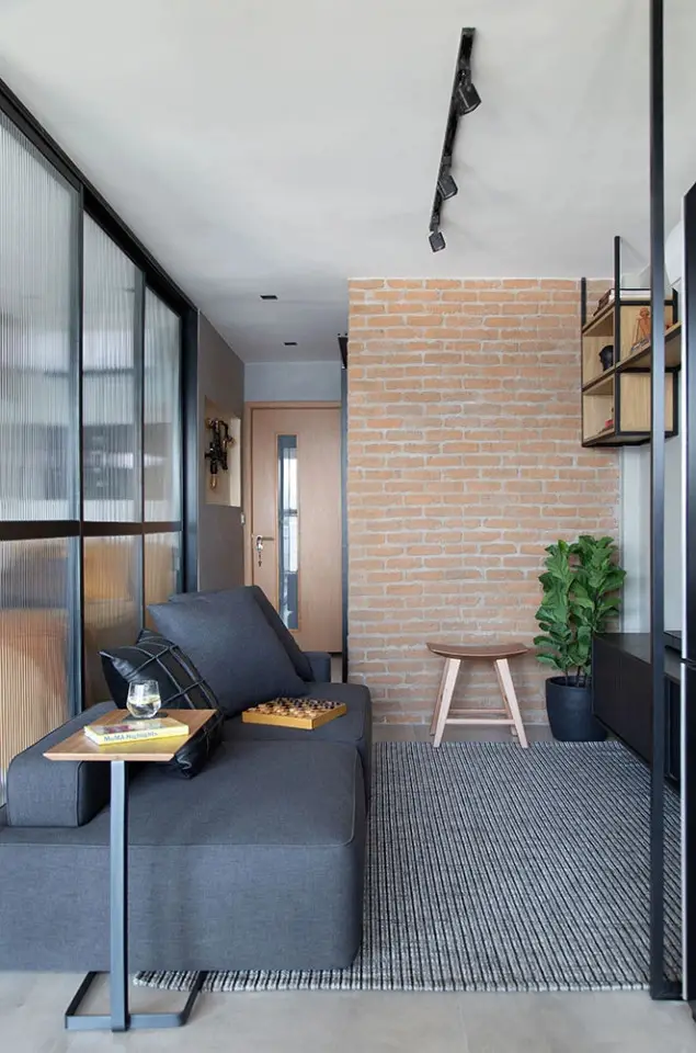 巴西里约热内卢 45m2 海滨设计师公寓-2