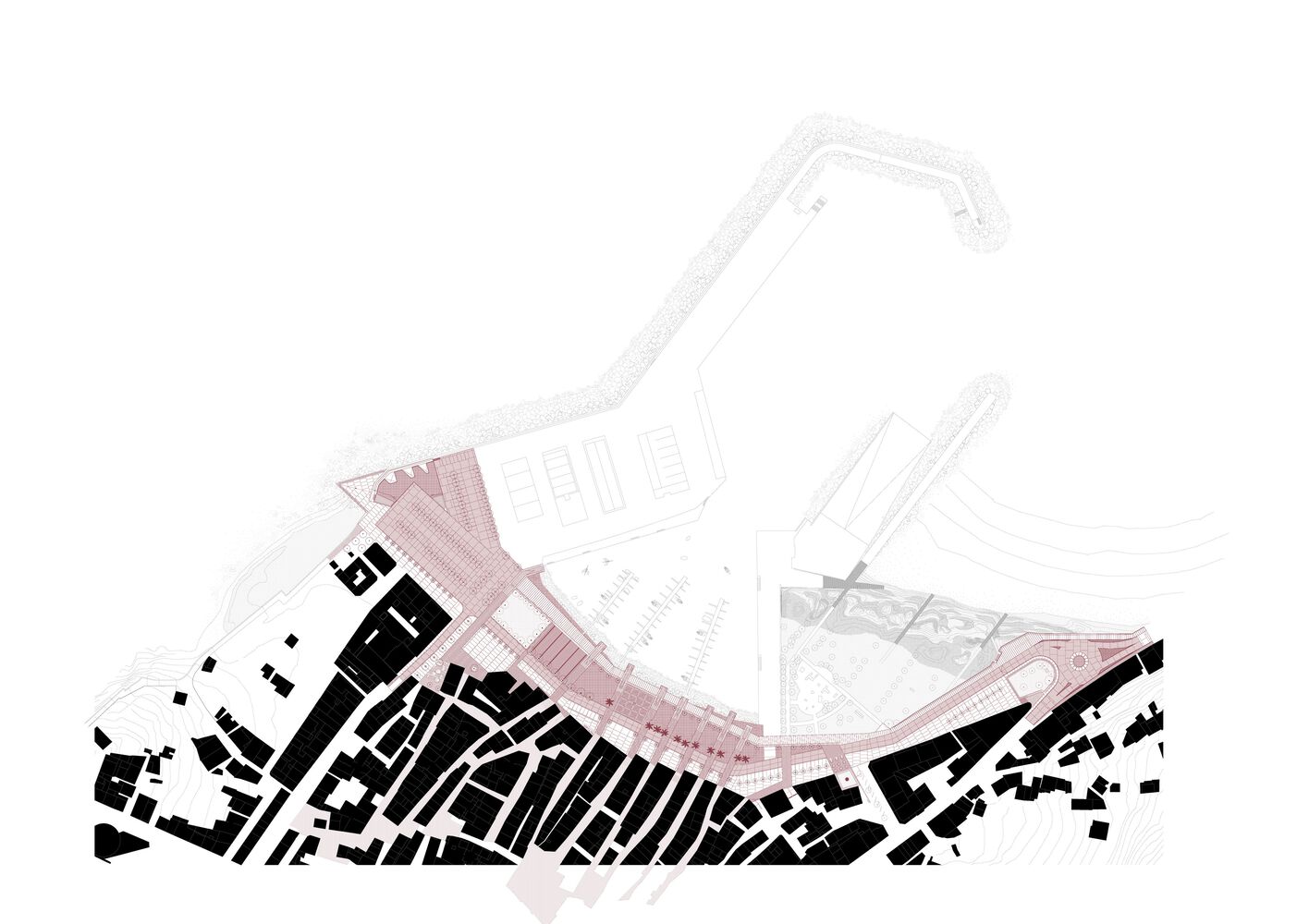 Porto do Son 港口绿色公共空间改造丨西班牙-16
