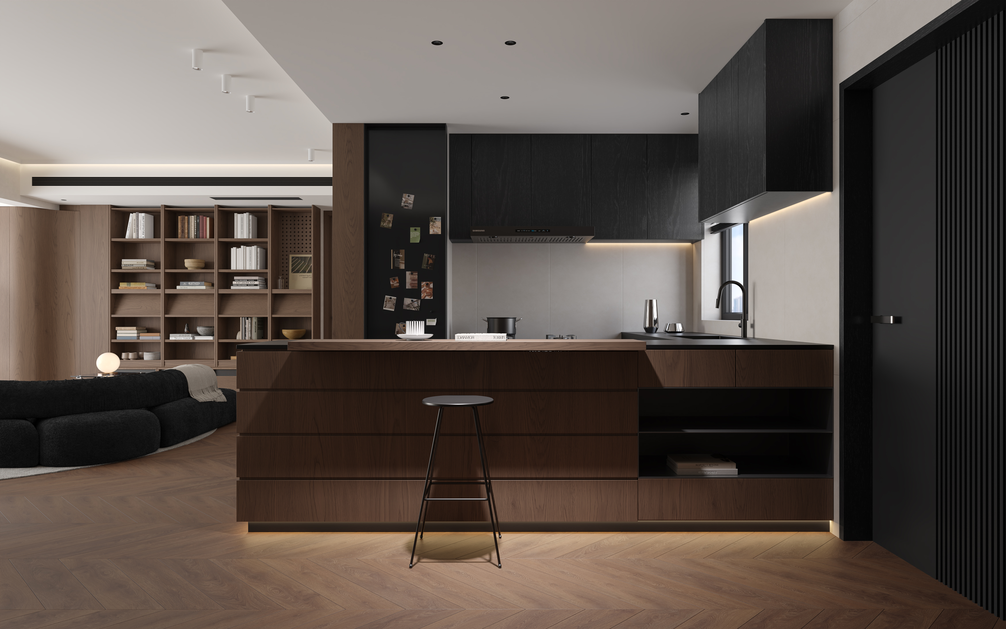 现代中古效果图表现-10