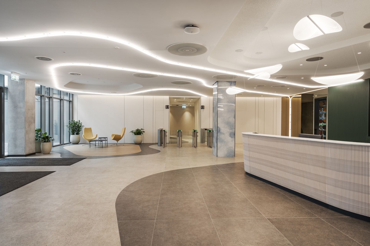 OTP Bank Offices 匈牙利布达佩斯新总部设计丨MadiLancos Studio-13