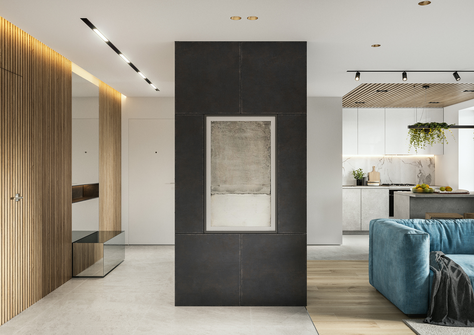 Interior Design 02 Black Cube Archviz-6