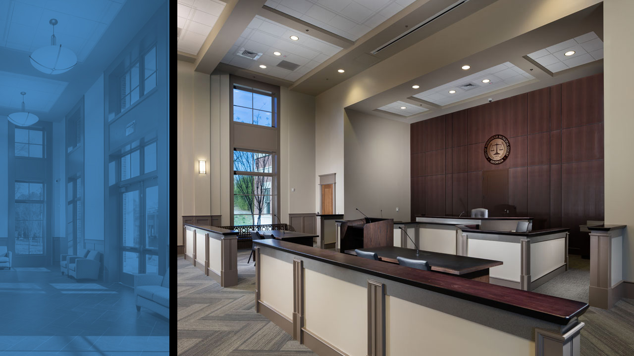 麦克多诺市市政法院丨POH Architects（POH+W）-1