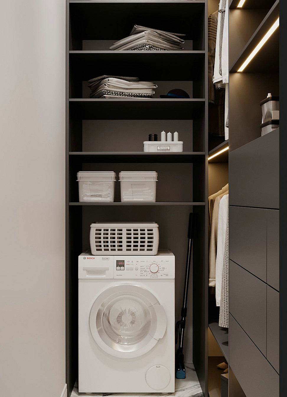 浅色系小公寓空间设计-30