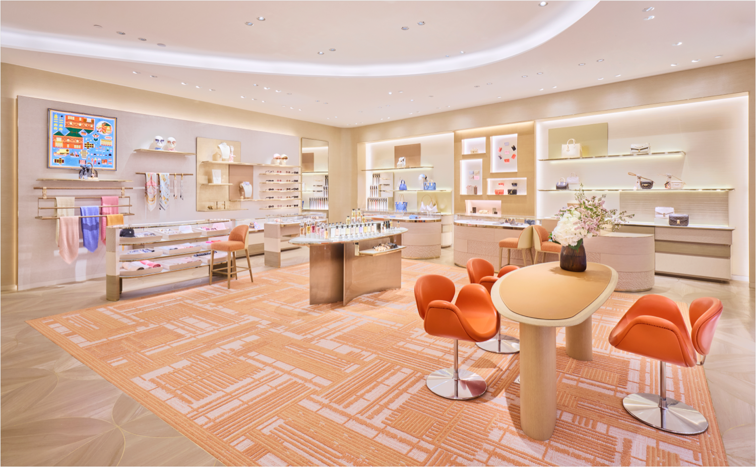 阿姆斯特丹史基浦机场路易威登精品店丨荷兰阿姆斯特丹丨路易威登内部设计团队-6