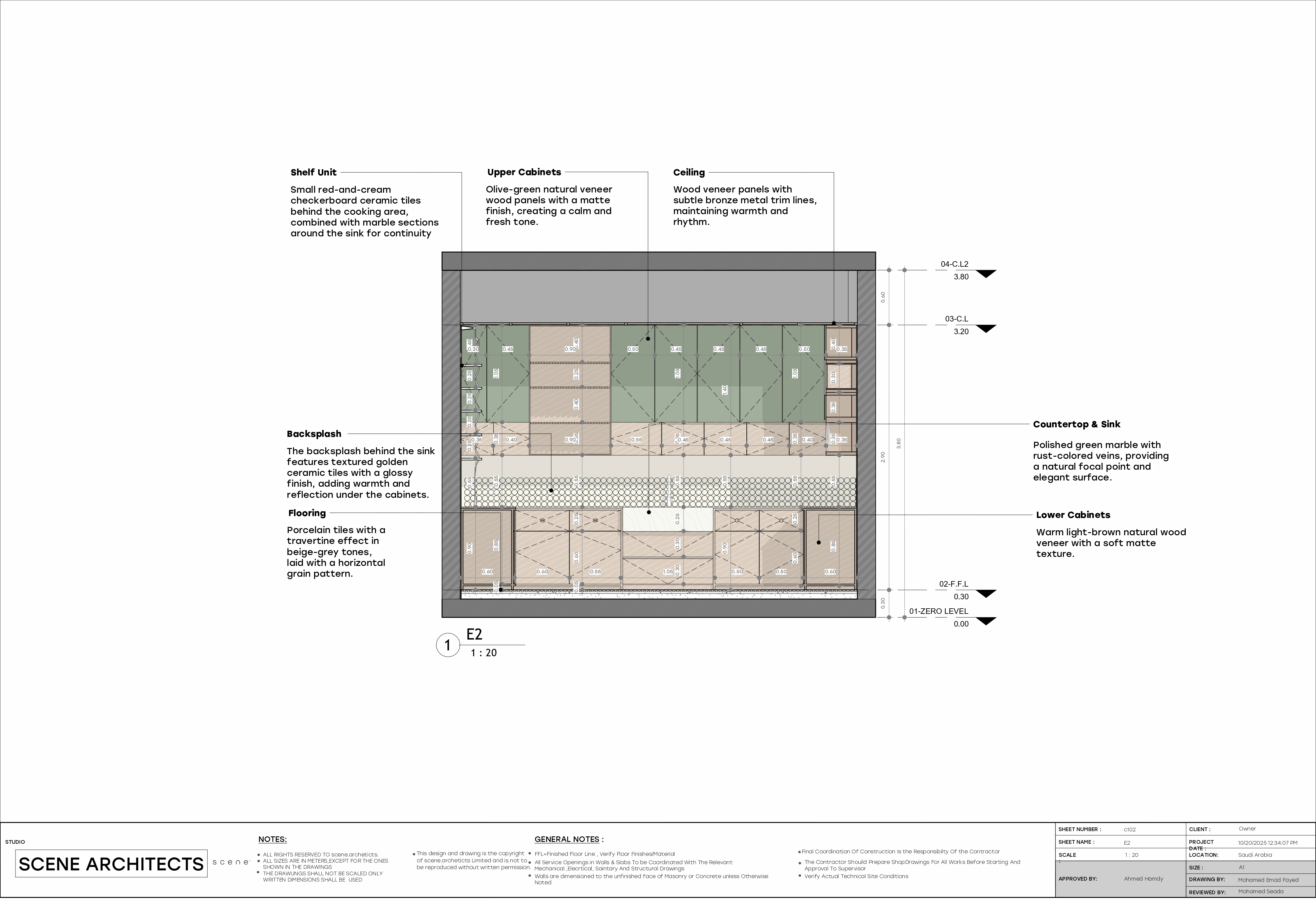 厨房设计项目丨Scene Architects-15