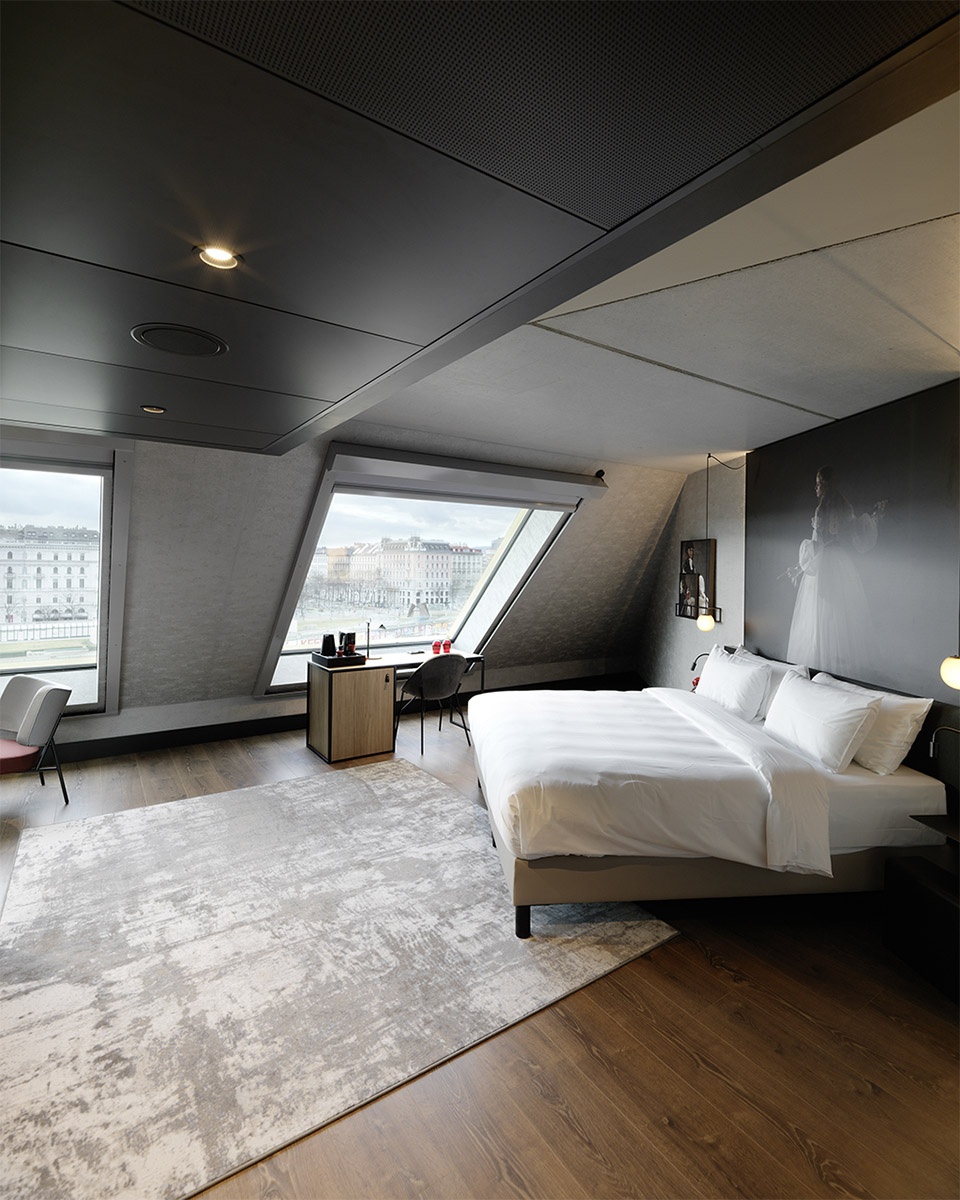 维也纳 The Rock 酒店丨奥地利维也纳丨querkraft architekten-54