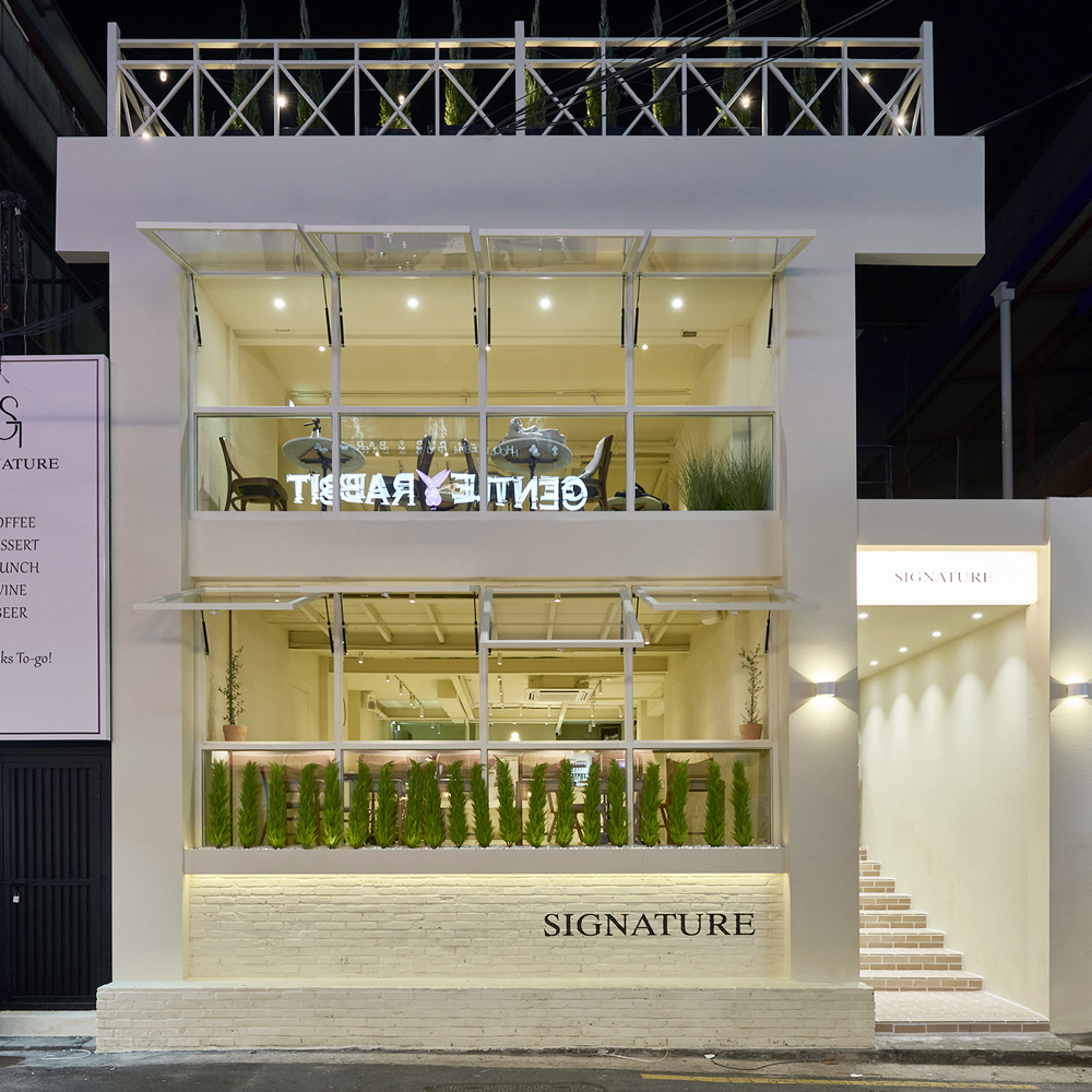 首尔 80 平高级设计咖啡厅-2