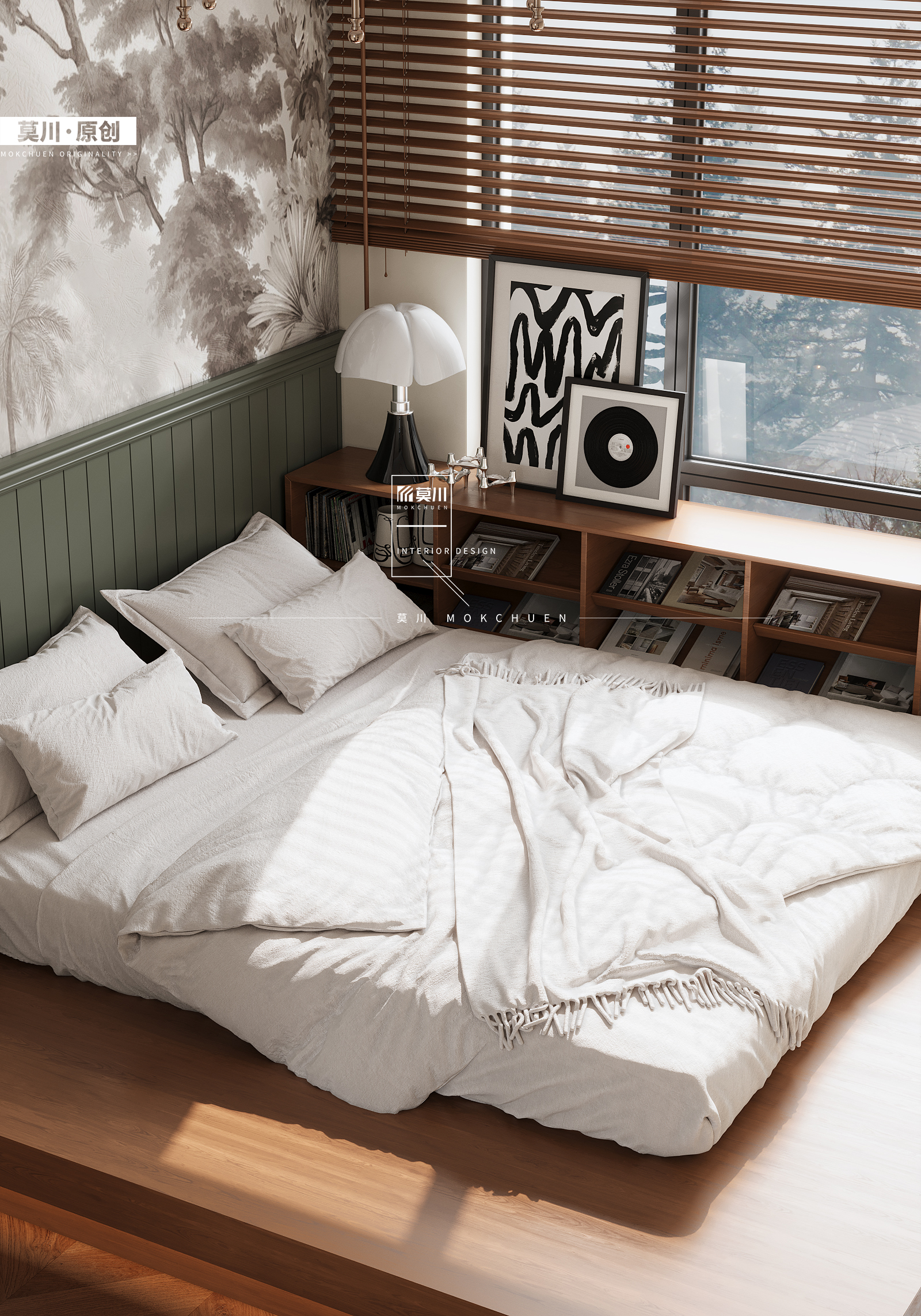 临海揽山，美式中古风格，美到心坎上-6