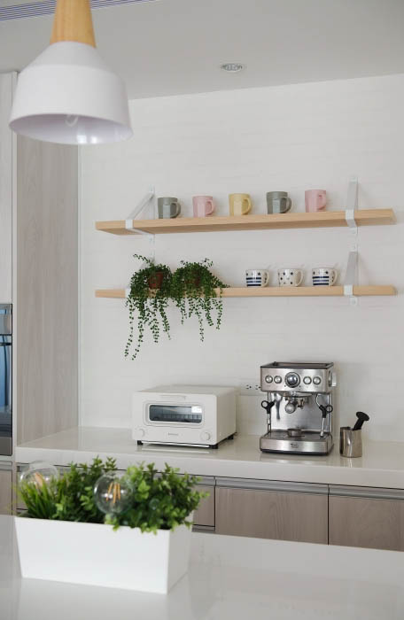 北欧风 86㎡原木简约住宅设计-14