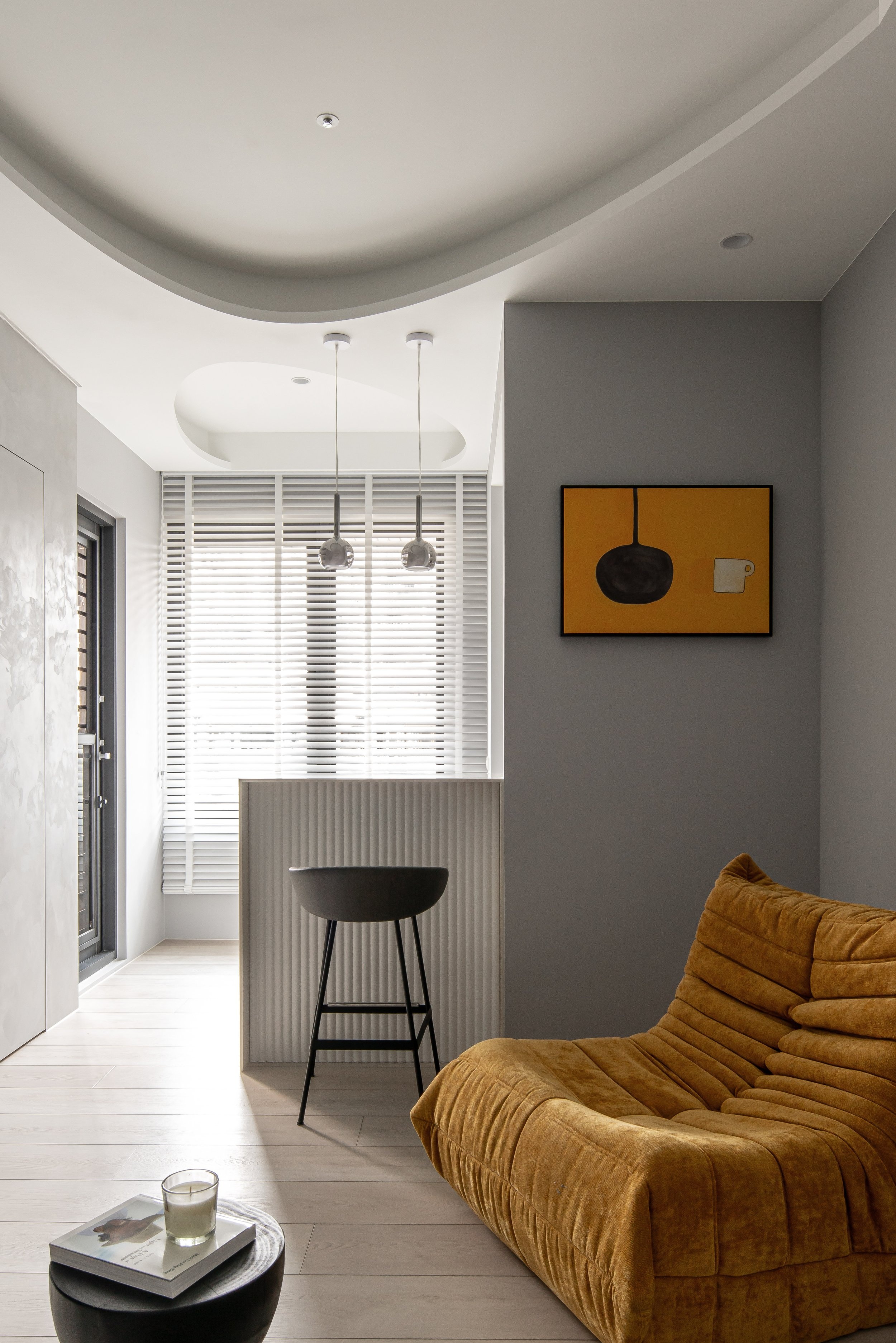 法式莫兰迪色丨程作设计Indahouse design-9