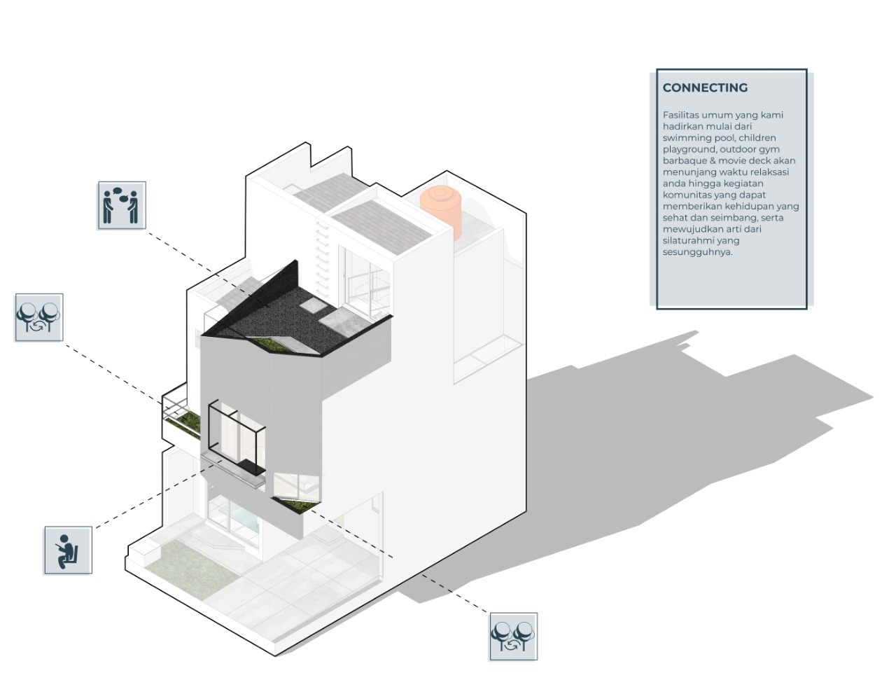 印尼 Linaya House | 紧凑型住宅设计-33