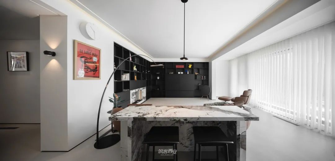 精神同频 · 胡剑设计师的现代空间艺术丨中国西安丨增减创意设计-10