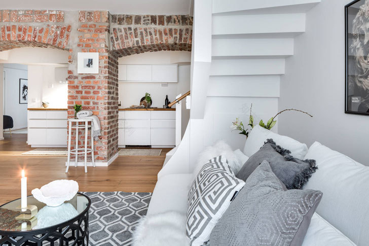 Gothenburg brick arch 公寓 | 精致布局与独特魅力-10