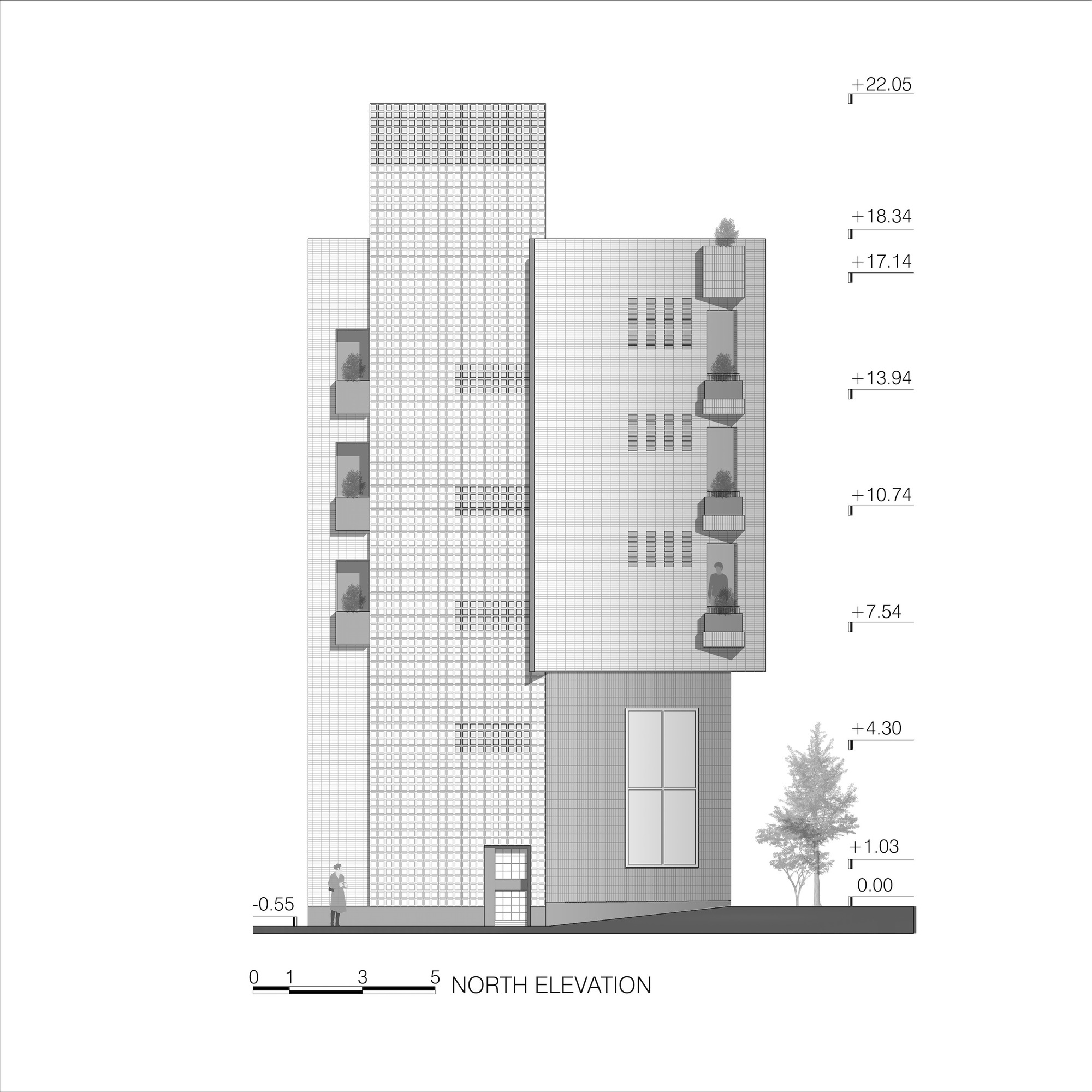 侧身公寓丨伊朗丨Ashari Architects-44