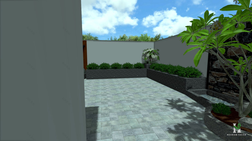 中型别墅(景观)丨Hesham Saleh-39