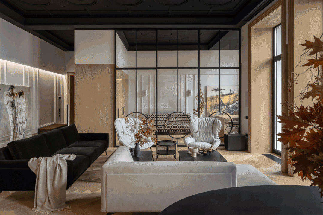 乌克兰基辅 154㎡两居室公寓设计丨Oksana Dolgopiatova-26