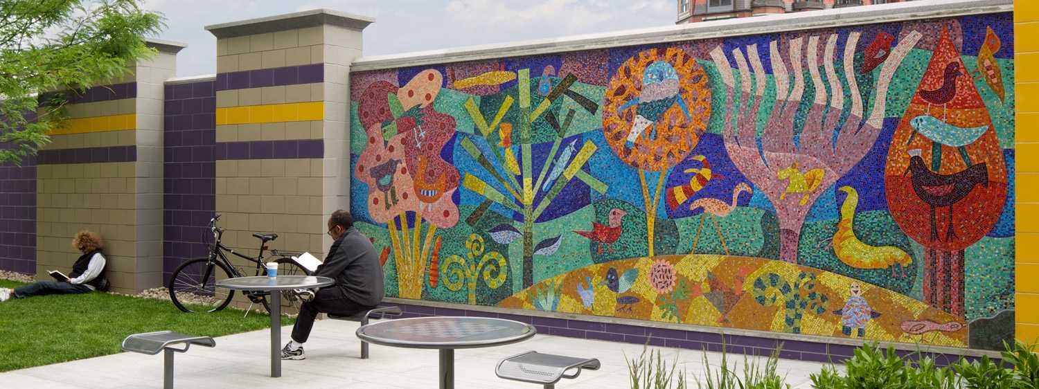 弗里达加西亚公园丨美国波士顿丨著名艺术家 Lisa Houck 与当地社区工作室-11