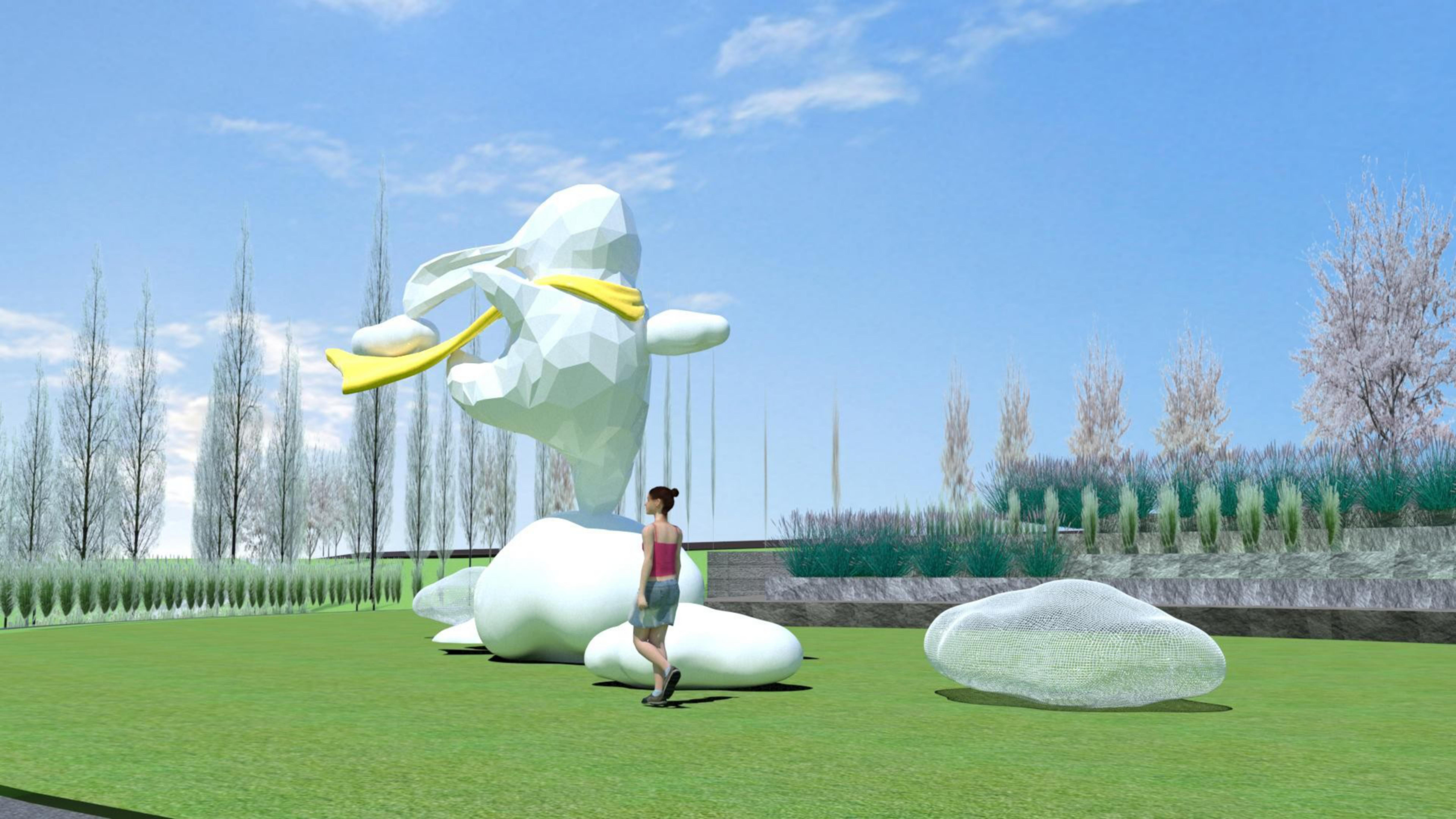 《梦想家》系列雕塑设计-7