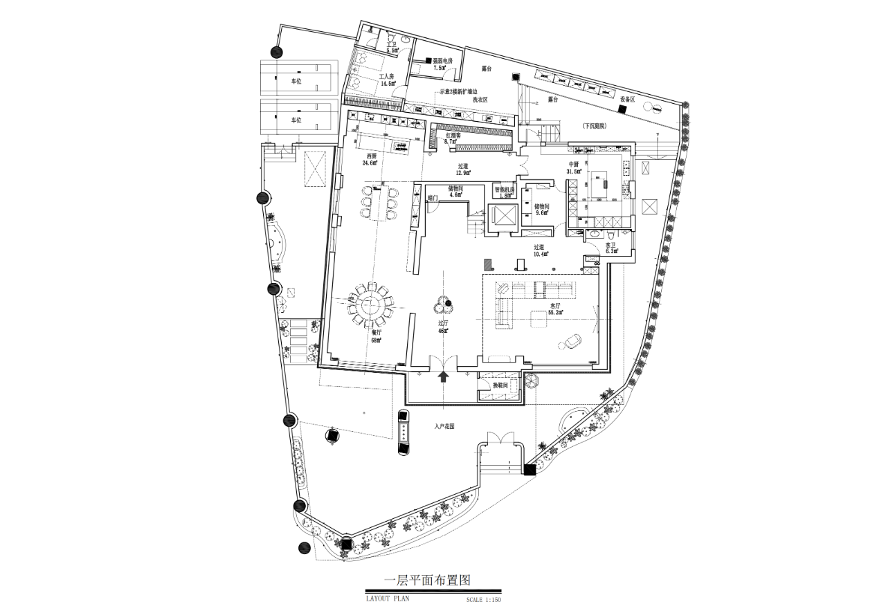 香颂云邸丨中国广州丨木马人空间设计-152