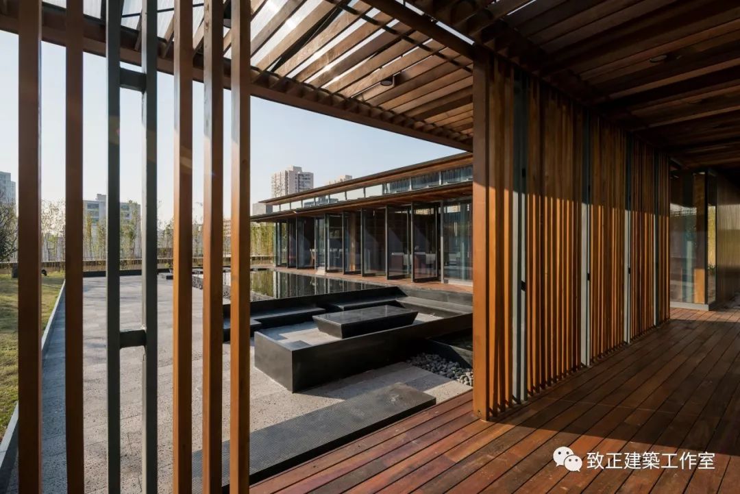 上海屋上三间 | 融于自然的轻钢结构会务空间-61