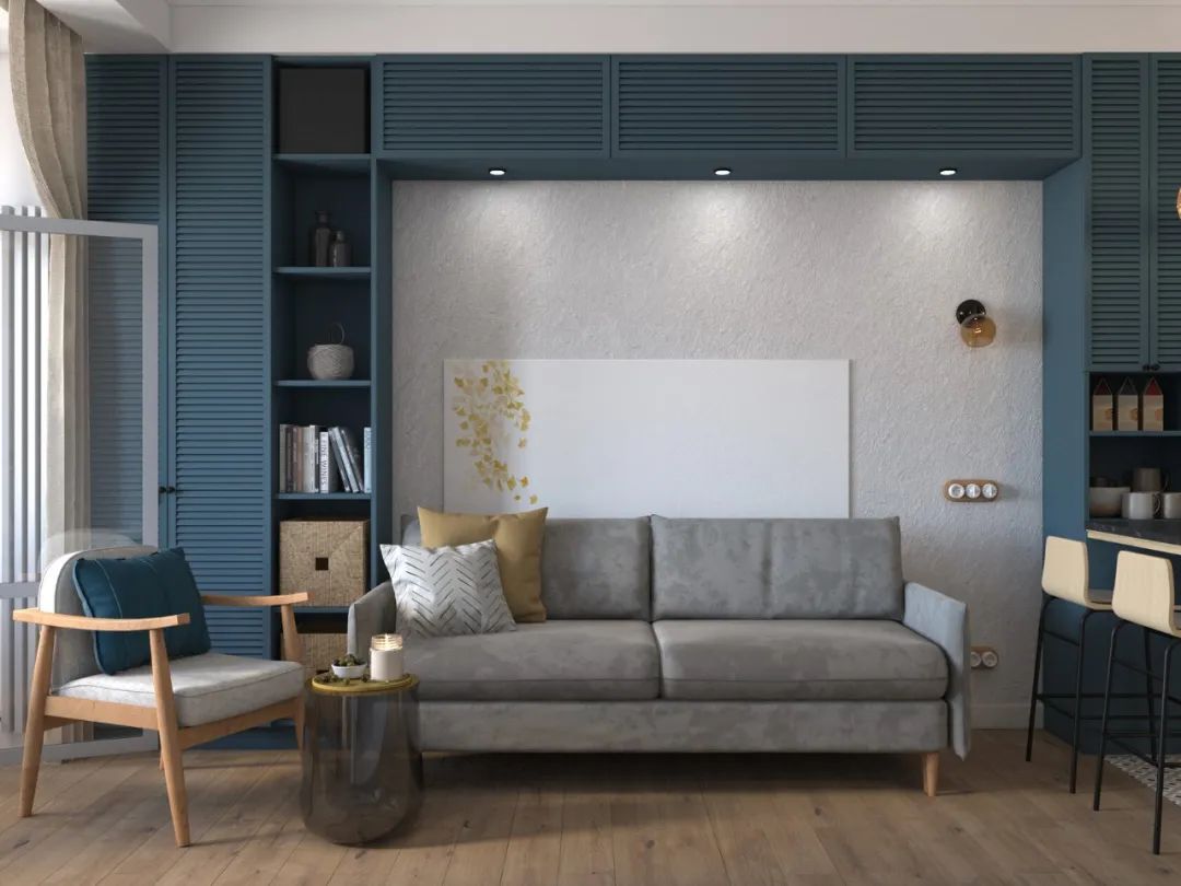 38㎡小宅空间丨Valentina Mamontova-13