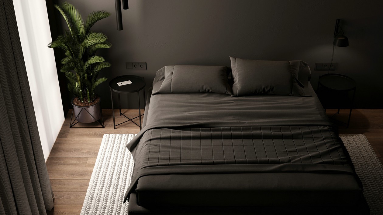 黑色系公寓设计 既大气又沉稳-9