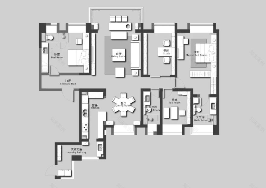 云南映象碧桂湾大平层设计丨中国云南丨高堂炫宇-9