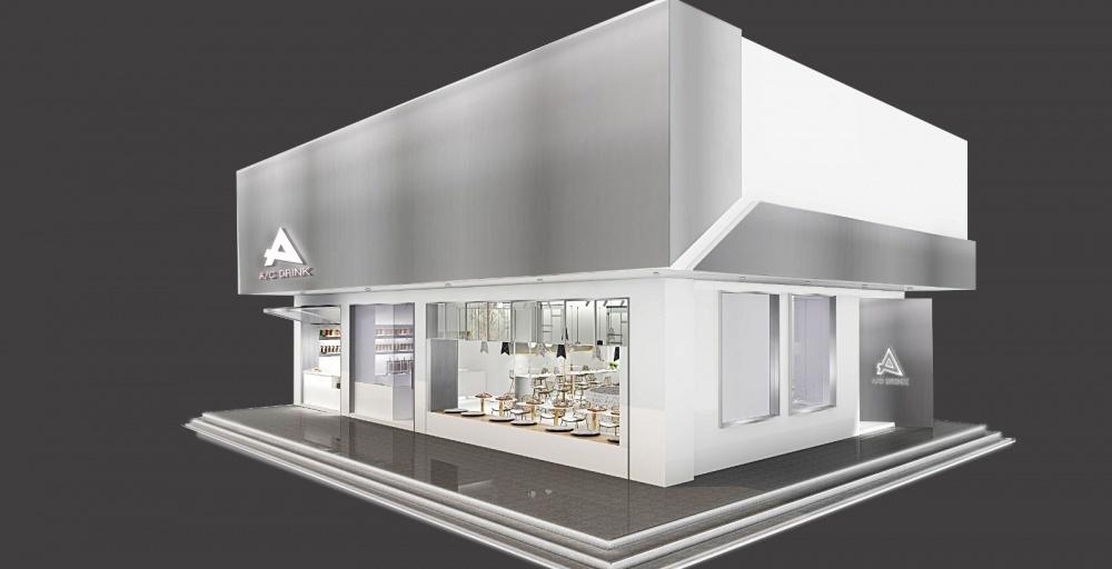 A/C drink 网红INS风 茶饮店-0