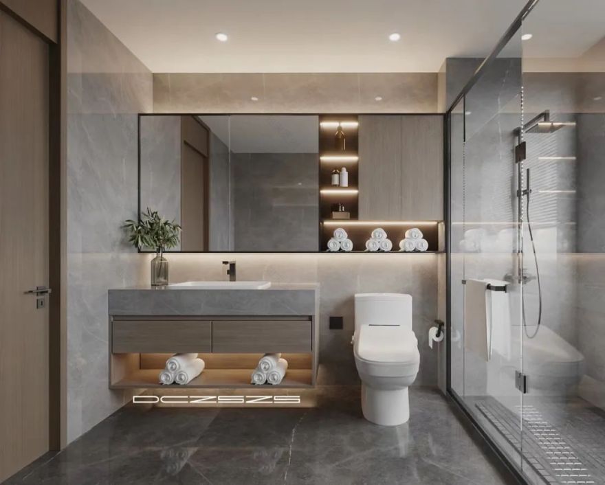 九江誉江华府现代轻奢别墅丨中国九江丨木美空间设计-128