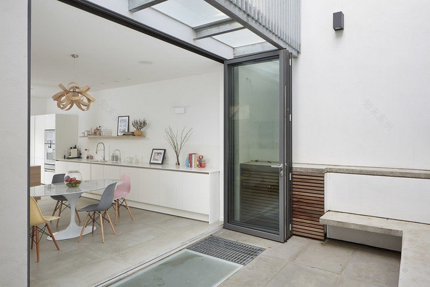 伦敦西郊家庭住宅的现代改造-15